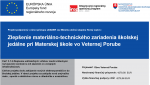 Vybavenie školskej jedálne 1